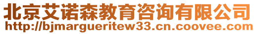 北京艾諾森教育咨詢有限公司