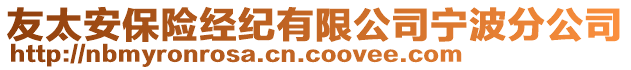 友太安保險經(jīng)紀(jì)有限公司寧波分公司