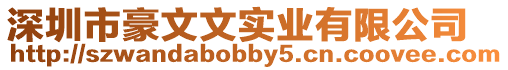深圳市豪文文實業有限公司
