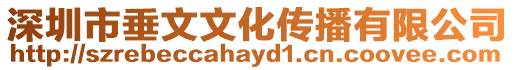深圳市垂文文化傳播有限公司