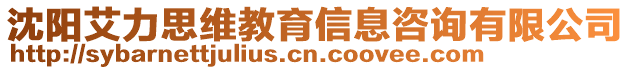 沈陽艾力思維教育信息咨詢有限公司
