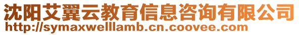 沈陽艾翼云教育信息咨詢有限公司