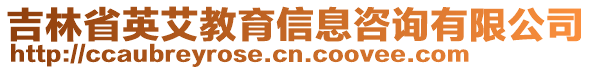 吉林省英艾教育信息咨詢有限公司