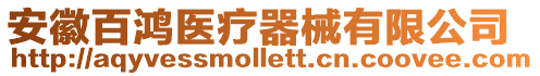 安徽百鴻醫療器械有限公司
