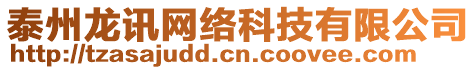 泰州龍訊網(wǎng)絡(luò)科技有限公司