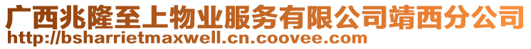 廣西兆隆至上物業(yè)服務(wù)有限公司靖西分公司