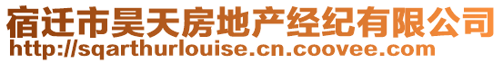 宿遷市昊天房地產(chǎn)經(jīng)紀(jì)有限公司