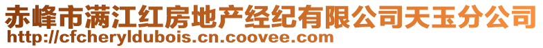 赤峰市滿江紅房地產經紀有限公司天玉分公司