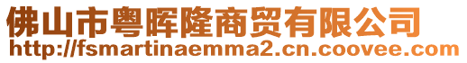 佛山市粵暉隆商貿有限公司