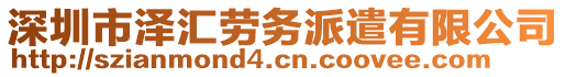 深圳市澤匯勞務(wù)派遣有限公司