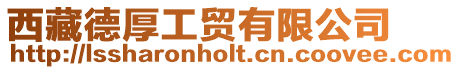 西藏德厚工貿有限公司