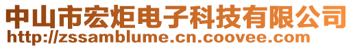 中山市宏炬電子科技有限公司