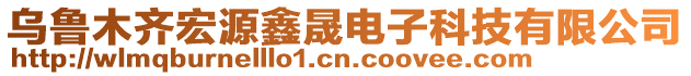 烏魯木齊宏源鑫晟電子科技有限公司