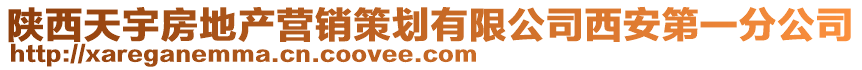 陕西天宇房地产营销策划有限公司西安第一分公司