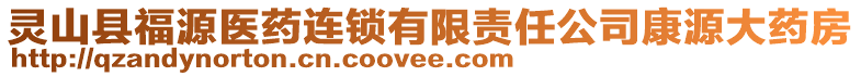 靈山縣福源醫(yī)藥連鎖有限責(zé)任公司康源大藥房