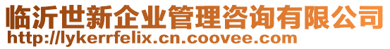 臨沂世新企業(yè)管理咨詢有限公司