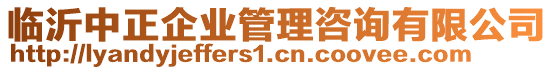 臨沂中正企業(yè)管理咨詢有限公司