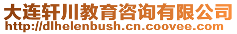 大連軒川教育咨詢有限公司