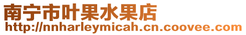 南寧市葉果水果店
