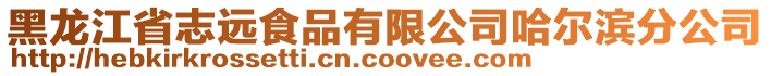 黑龍江省志遠食品有限公司哈爾濱分公司