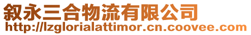 敘永三合物流有限公司