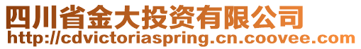 四川省金大投資有限公司