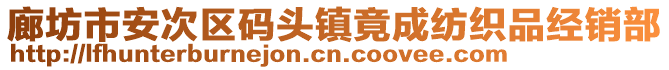 廊坊市安次區(qū)碼頭鎮(zhèn)竟成紡織品經(jīng)銷部