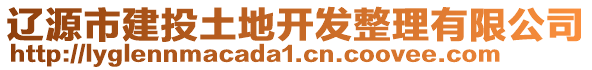 遼源市建投土地開發(fā)整理有限公司