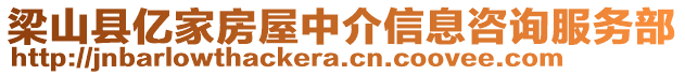 梁山县亿家房屋中介信息咨询服务部