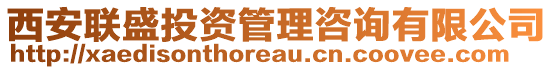 西安聯(lián)盛投資管理咨詢有限公司