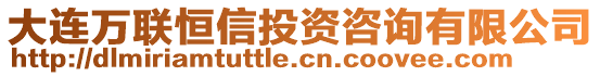 大連萬聯(lián)恒信投資咨詢有限公司