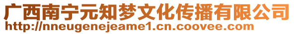 廣西南寧元知夢(mèng)文化傳播有限公司