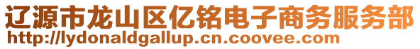 遼源市龍山區(qū)億銘電子商務(wù)服務(wù)部