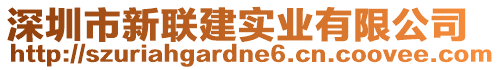 深圳市新聯(lián)建實(shí)業(yè)有限公司