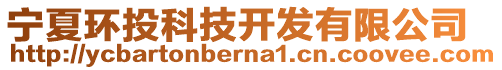 寧夏環(huán)投科技開(kāi)發(fā)有限公司