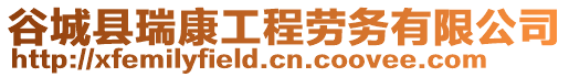 谷城縣瑞康工程勞務(wù)有限公司