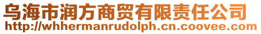 烏海市潤方商貿有限責任公司