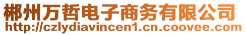 郴州萬哲電子商務(wù)有限公司