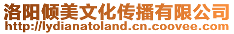 洛陽傾美文化傳播有限公司