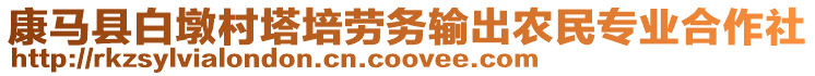 康馬縣白墩村塔培勞務輸出農民專業合作社