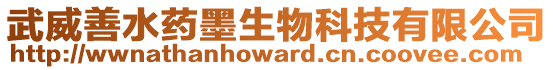 武威善水藥墨生物科技有限公司