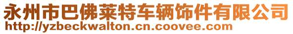 永州市巴佛萊特車輛飾件有限公司