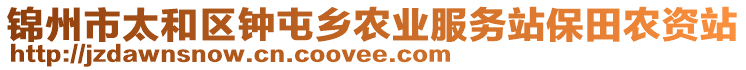 錦州市太和區鐘屯鄉農業服務站保田農資站