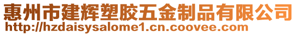 惠州市建輝塑膠五金制品有限公司