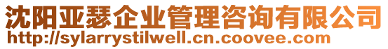 沈陽亞瑟企業管理咨詢有限公司