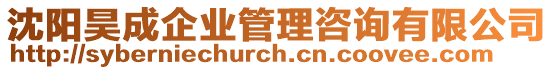 沈陽昊成企業管理咨詢有限公司