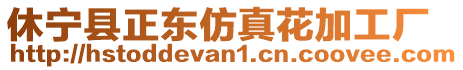 休寧縣正東仿真花加工廠