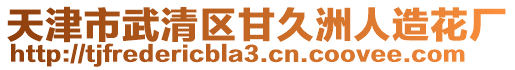 天津市武清區(qū)甘久洲人造花廠