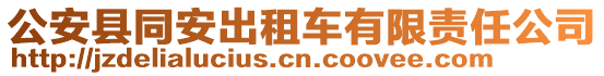 公安縣同安出租車有限責任公司