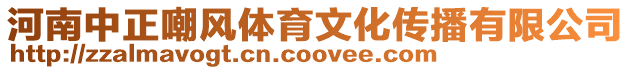 河南中正嘲風體育文化傳播有限公司